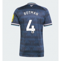Camiseta Newcastle United Sven Botman #4 Segunda Equipación Replica 2026-27 mangas cortas